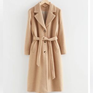 & OTHER STORIES Angora wool coat. Women Size US 8